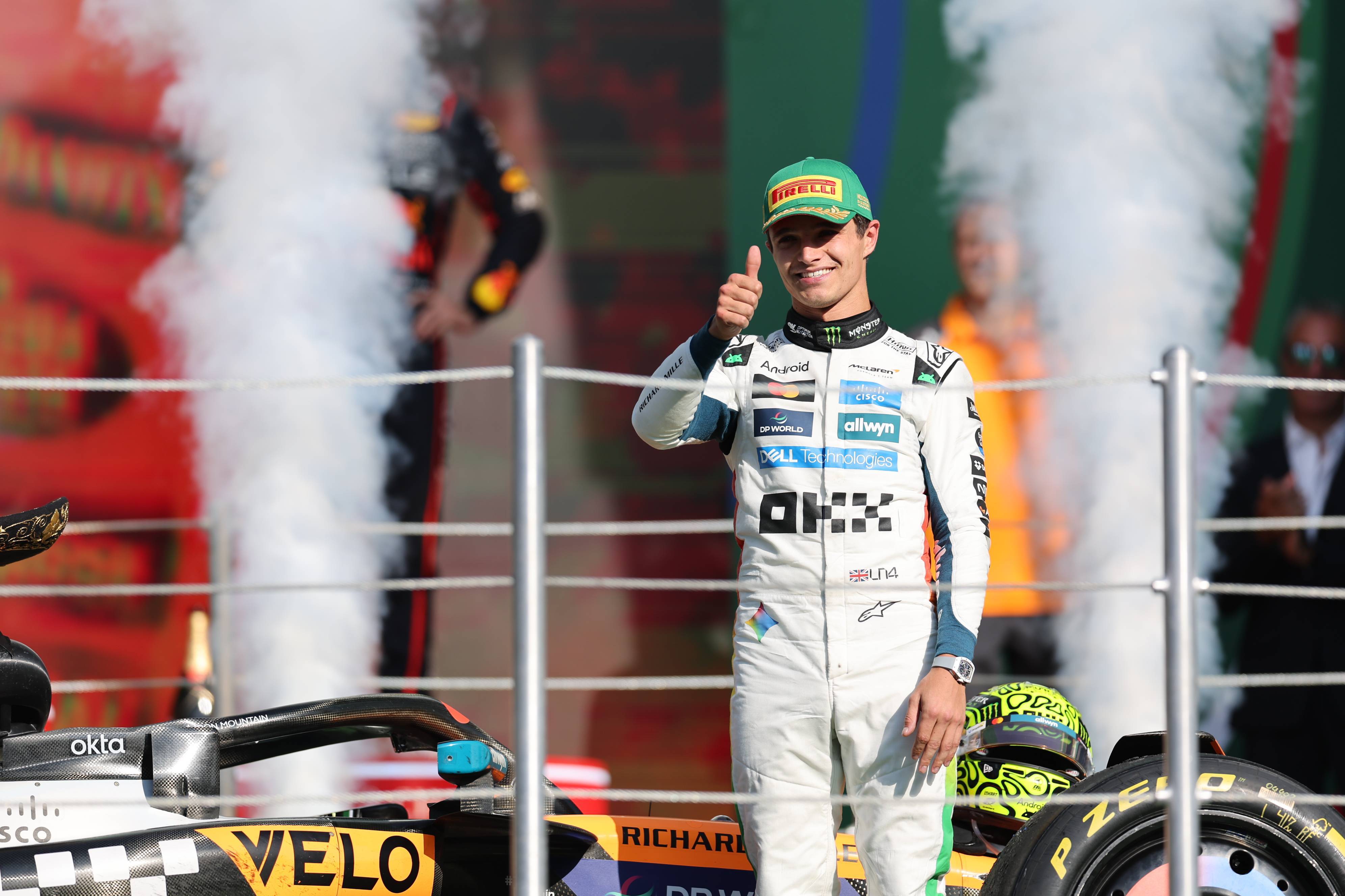 索伯车队横扫红牛车队，诺里斯关键制胜