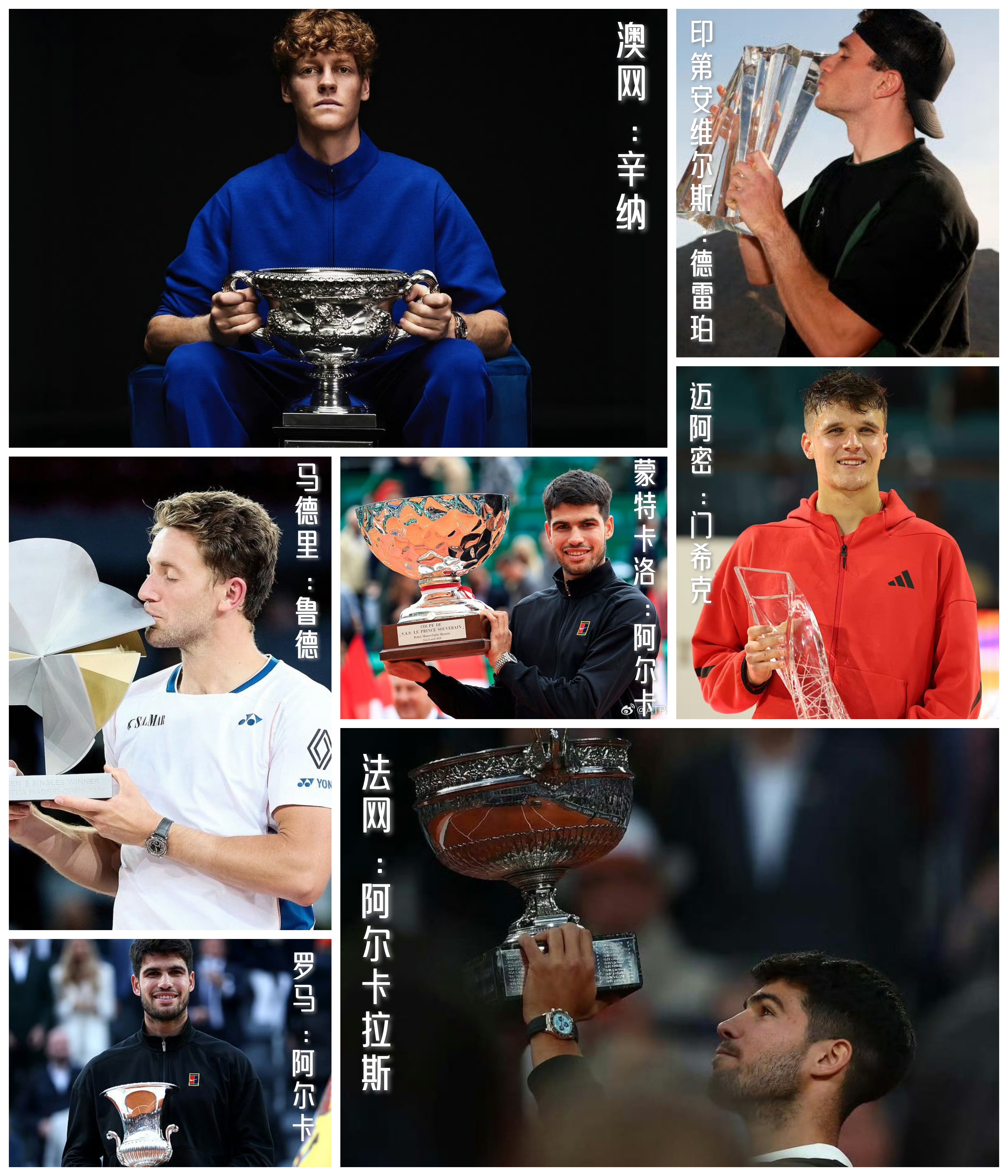 蒙特卡洛大师赛鏖战温网，鲁德点燃赛场