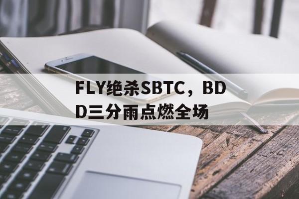 FLY绝杀SBTC,BDD三分雨点燃全场 FLY绝杀SBTC,BDD三分雨点燃全场